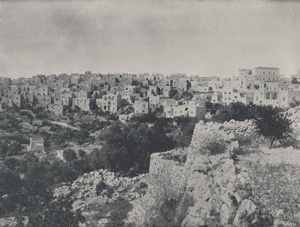 Antique photo-engravings of PALESTINE from 1892